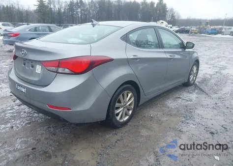 2014 Hyundai Elantra from USA, damaged, VIN KMHD4AE1E1EU11030